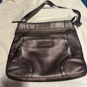 Franco Sarto Metallic Shoulder Bag